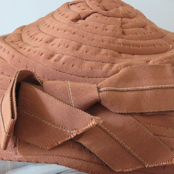 Vintage Hat Made by Brighton, Brown - Picture 2 of 5